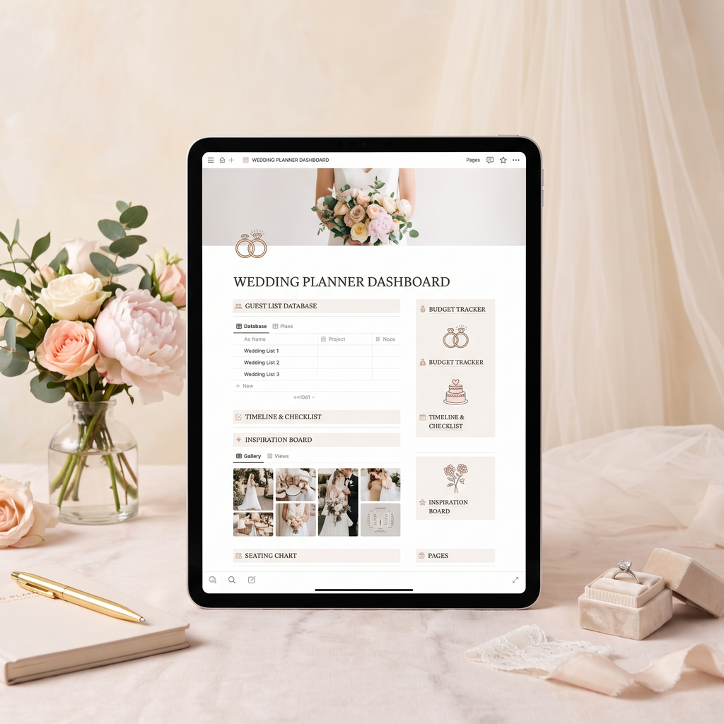 Wedding Planner Notion