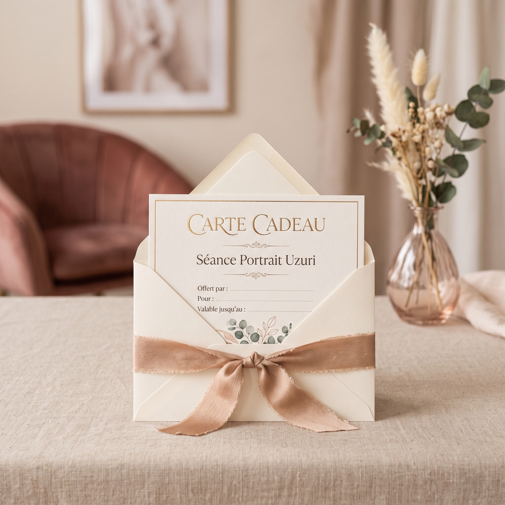 Carte Cadeau — Séance Portrait Uzuri