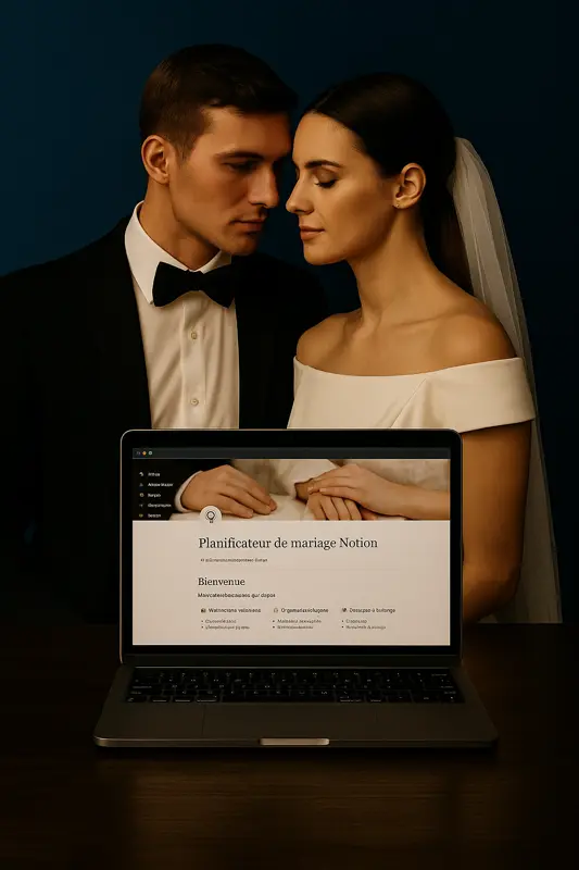 Plannificateur mariage notion
